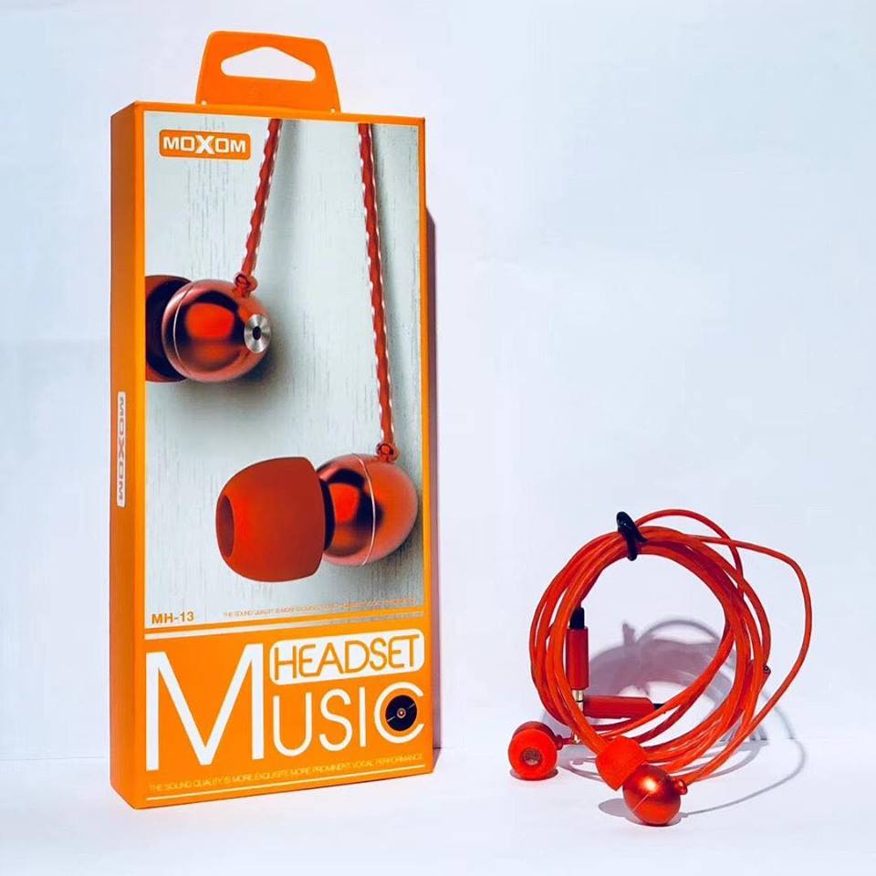 Tai nghe nhét tai có dây MH13 giắc cắm 3.5mm tích hợp micro chất lượng cao dành cho Android &amp; iOS