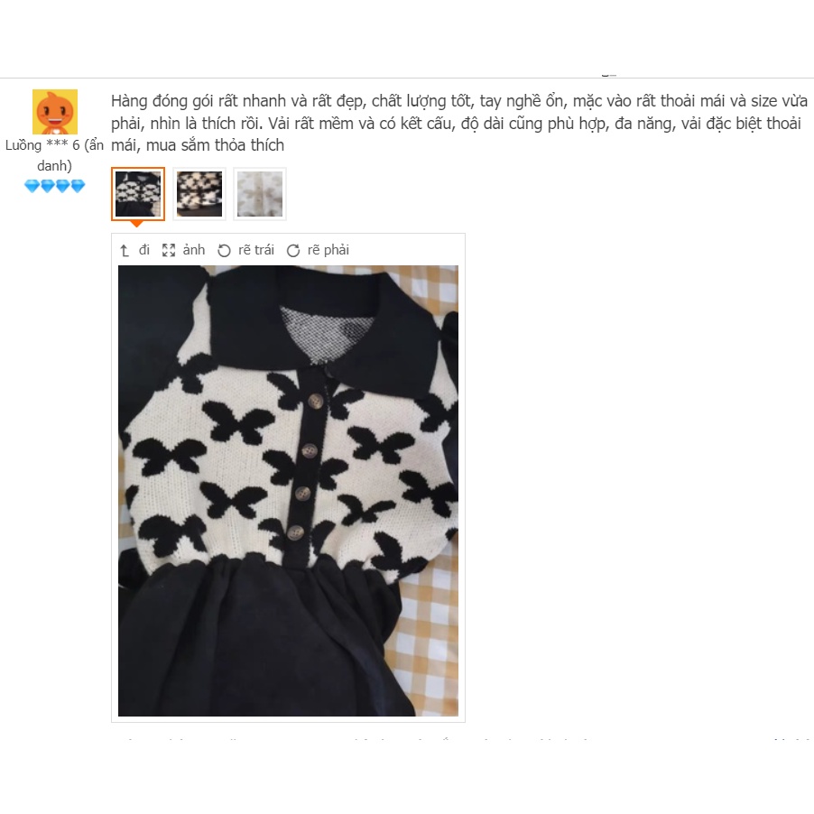 Váy Nhung Mix Len Thu Đông Ấm Áp Tay Bồng, Dáng Xòe Nhẹ