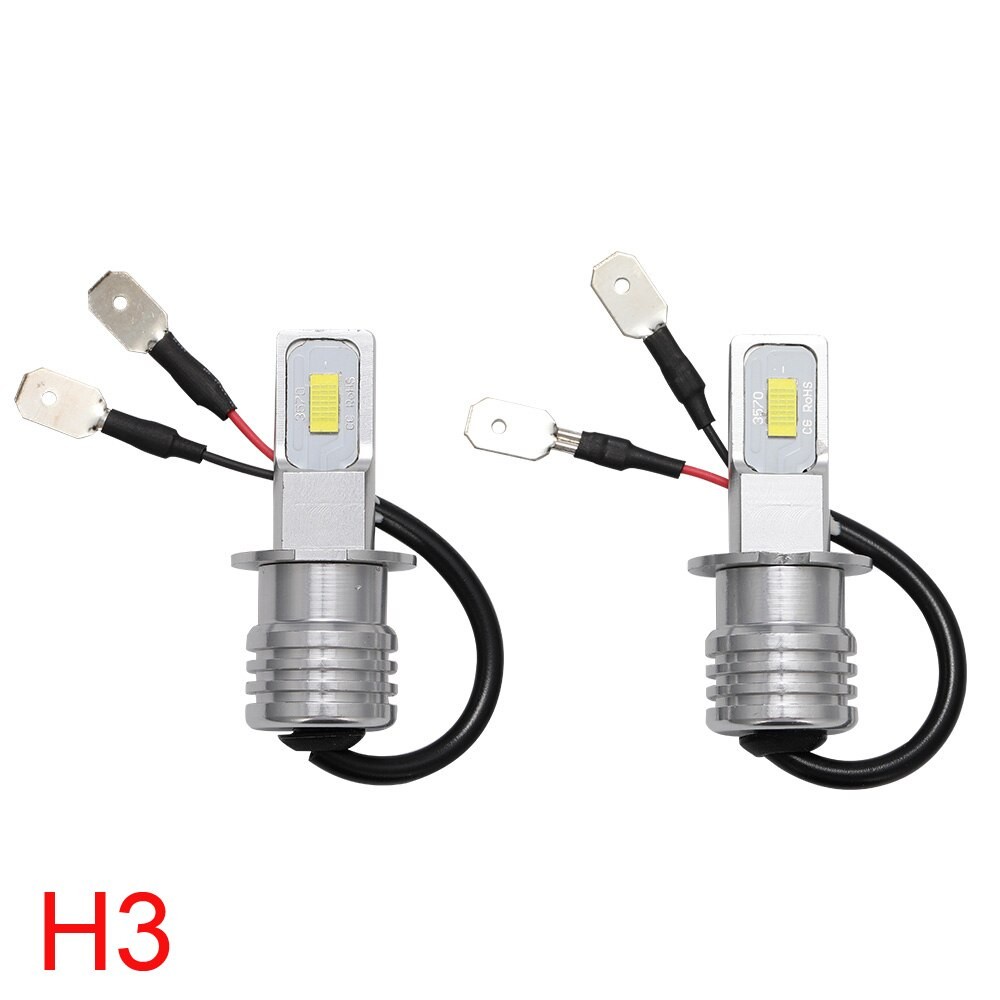 Bóng Led Gầm Xe Đèn Sương Mù, Đèn Lùi Ô Tô, Đèn Pha Xe Máy Chân H4, H7, H11 (H8/H9), H1, H3, H16