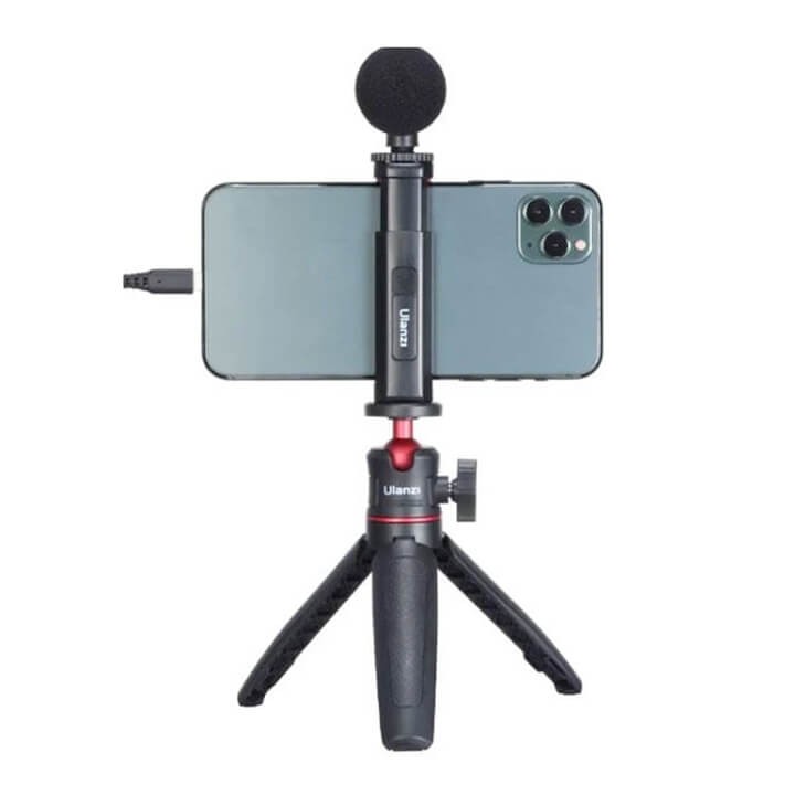 Kẹp điện thoại lên Tripod tích hợp Hotshoe Ulanzi ST-19 | BigBuy360 - bigbuy360.vn