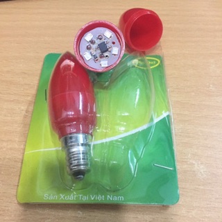 Bóng ớt cana led E12