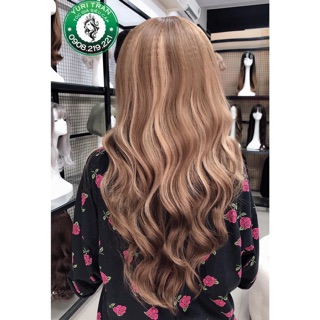 [CÓ SẴN] Tóc giả nữ nguyên đầu 🌸FREESHIP🌸 (Tóc cả đầu xoăn ba trục)
