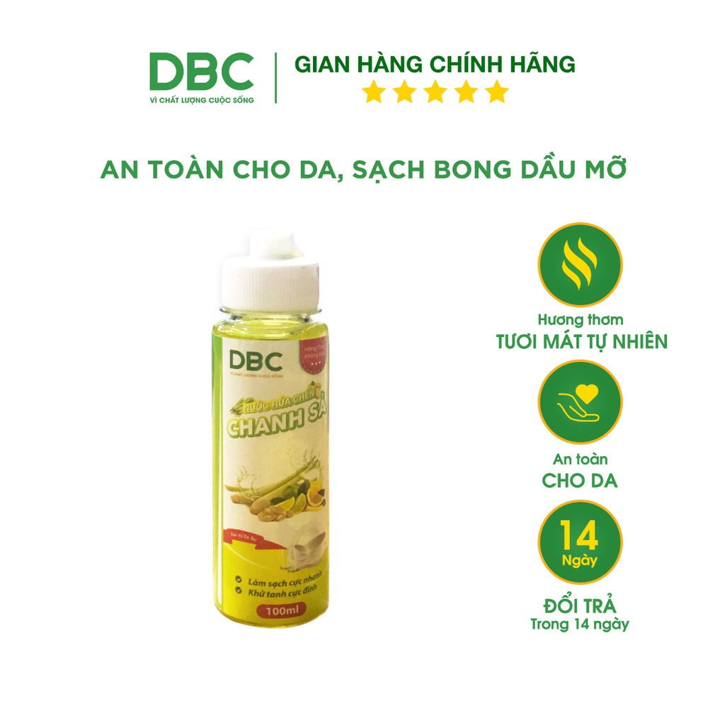 Nước Rửa Chén Hương Cam DƯỢC BẢO CHÂU 100ml