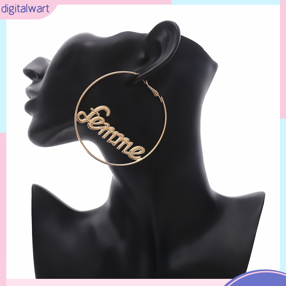 Khuyên tai dạng vòng thời trang dành cho phái nữ