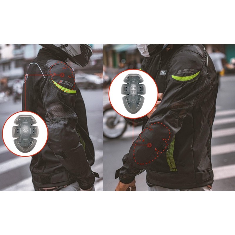 Áo giáp bảo hộ moto LS2 AIRYMAN