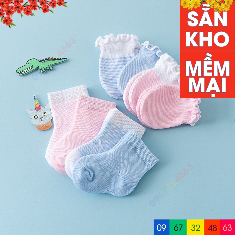 Bao Tay Bao Chân LEN CAO CẤP Cho Bé