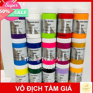 Màu Acrylic SUNWAY 300ml - Màu chuyên dụng vẽ được mọi chất liệu