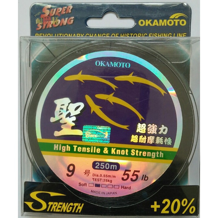 Dây Cước Câu Cá Nhật Bản OKAMOTO - 4 Con Cá