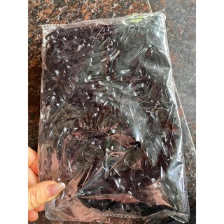 100g Dây chun nịt buộc tóc đen, socola