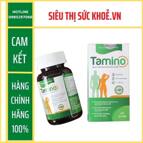 🍀[CHÍNH HÃNG]🍀 TAMINO – VIÊN UỐNG TĂNG CÂN HIỆU QUẢ TỪ THẢO DƯỢC TỰ NHIÊN