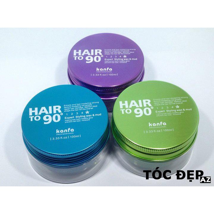 Sáp Vuốt Tóc , Wax Vuốt Tóc Hair Kanfa To 90