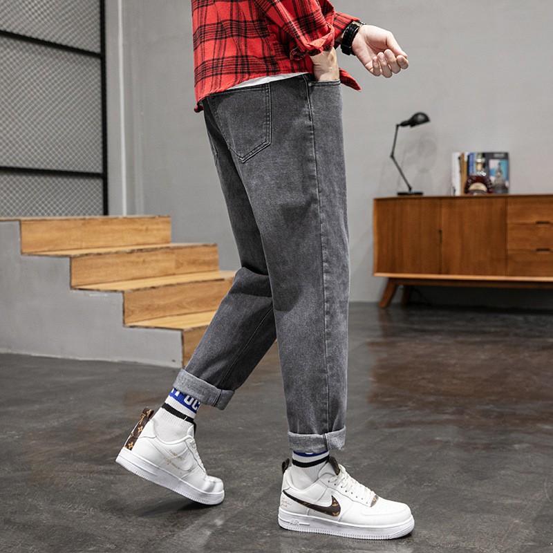 Quần jeans baggy Hàn Quốc SD108 form cực đẹp