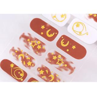 Set 14 Sticker 3d Dán Móng Nghệ Thuật