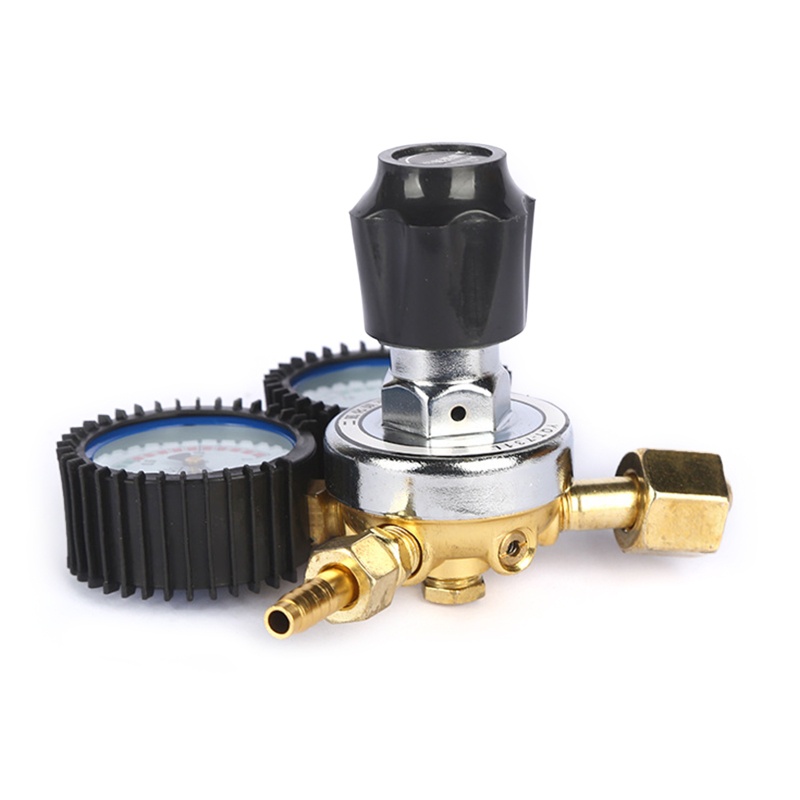 Đồng Hồ Đo Lưu Lượng Khí CO2 0-25Mpa Argon Chuyên Dụng