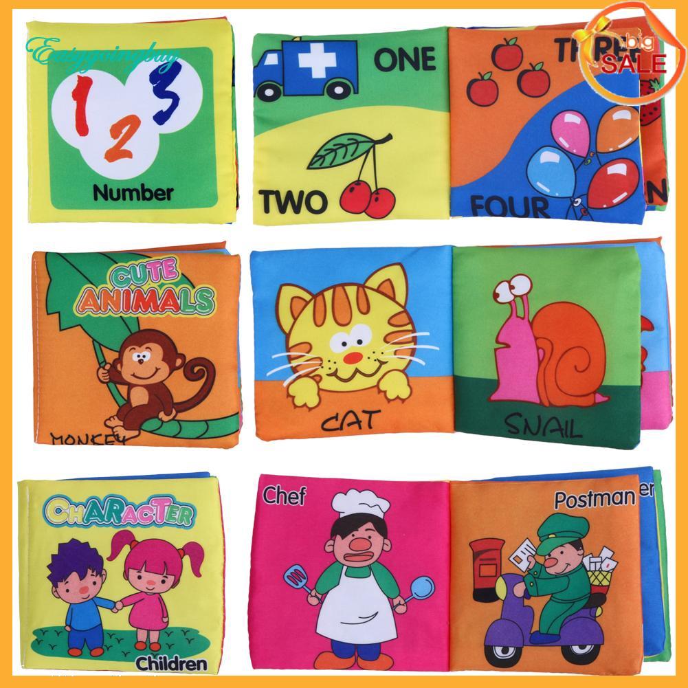 Toy ♡ Baby English Learning Cloth Book Coloring Letter Books Kids Educational Toy