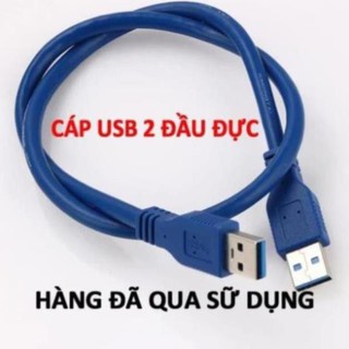 Combo 2 cáp USB 2 đầu đực dùng up rom hoặc thay cáp riser USB