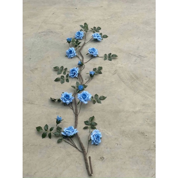 Dây hồng leo giả decor trang trí nhà cửa trang trí tường trang trí  quán cafe studio phim trường