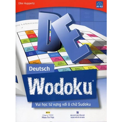 Sách Deutsch Wodoku (A1-A2) - Vui Học Từ Vựng Với Ô Chữ Sudoku