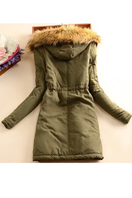 Áo khoác kaky lót lông hàng nhập quảng châu