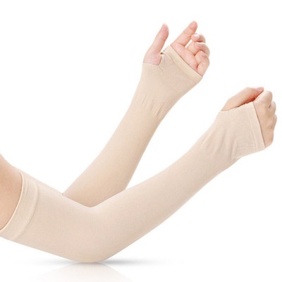 Găng tay chống nắng xỏ ngón Let's Slim chất dày chống tia UV khi đi đường (1 đôi) - BooMart