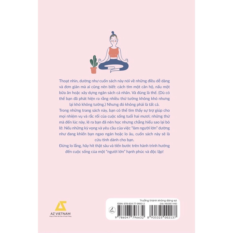Sách - Trưởng Thành Không Đáng Sợ