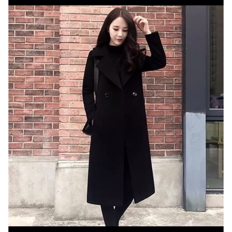 Áo khoác dạ trần bông dày và cực ấm. Chất dạ mềm mịn. phong cách trẻ trung sang trọng. duy nhất size M