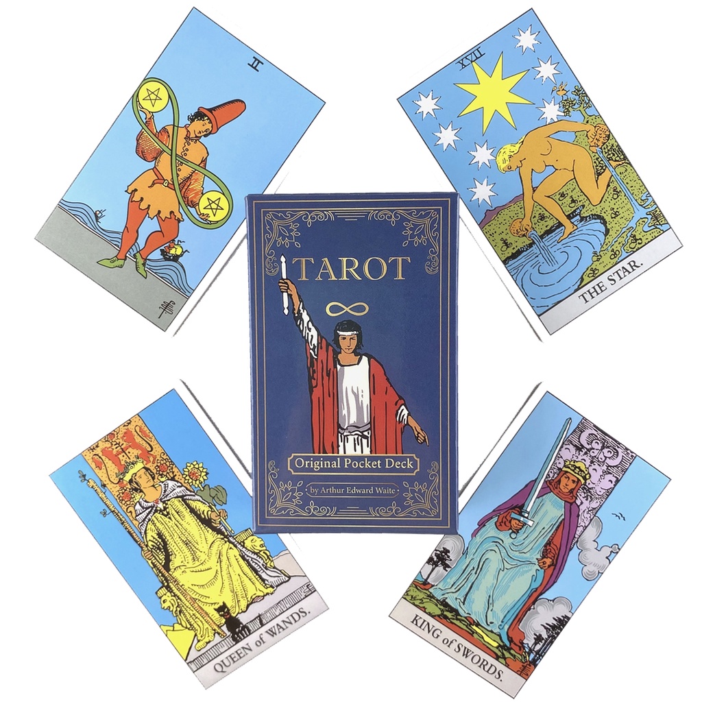 Bộ Bài Tarot Màu Holographic