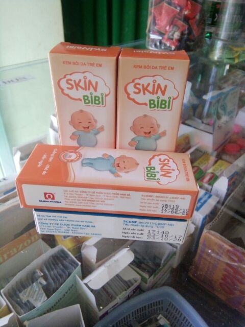 Kem bôi da trẻ em skinbibi