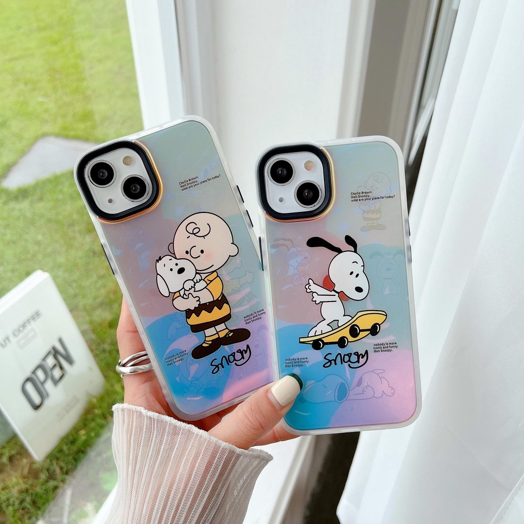 Ốp Điện Thoại In Hình snoopy Dễ Thương Cho iphone 13 Pro Max i13 13pro 11ProMax i11 iX Xs XR Xs Max 7plus 8plus 12Pro 12 Pro Max