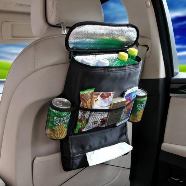 Túi treo balo giữ nhiệt đa năng gắn sau ghế xe hơi xe ô tô bền tiện dụng giữ được nhiệt lâu