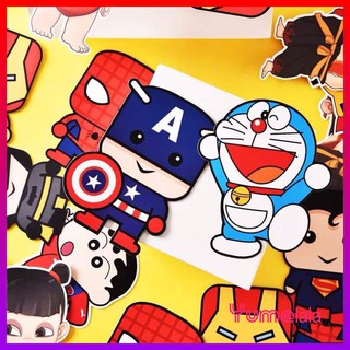 🍉 Set 6 bao lì xì 3D ANIME HOT TREND Avanger Doraemon Minion 🍉