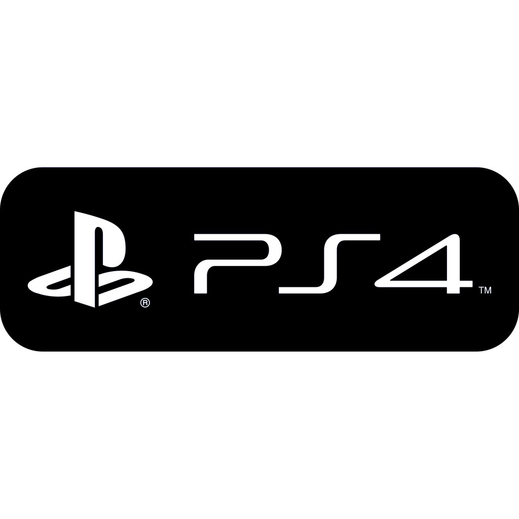 Hình dán STICKER logo PLAY STATION 5, PS4, PS5, hình dán Play Station 4 pvc chống nước