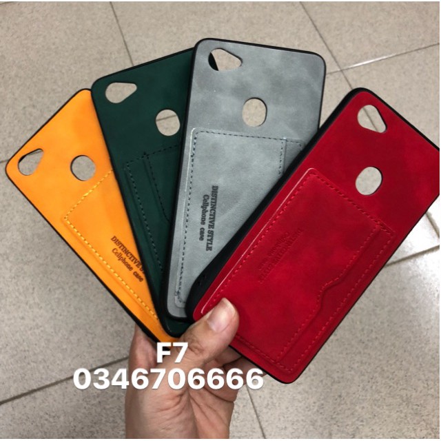 Ốp da lộn ví lưng OPPO F5/F7/F9/A3S ♥️♥️