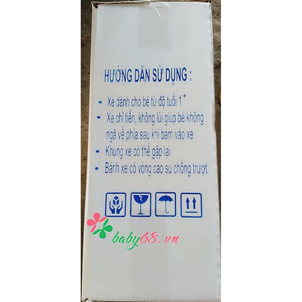 Xe tập đi bằng gỗ hình Doremon hiệu Song Son cho bé