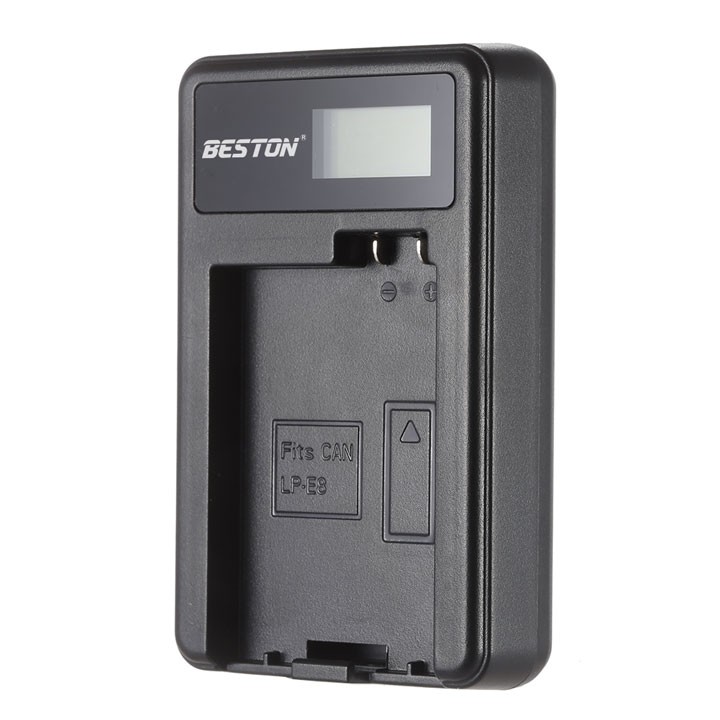 Sạc USB pin máy ảnh Canon LP-E8 LPE8 Beston sạc pin máy ảnh canon 550D 600D 650D 700D