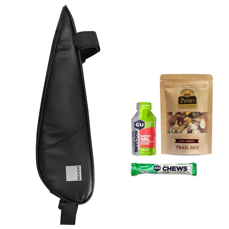 Túi gắn ống ngang xe đạp hình giọt nước gọn nhẹ Sahoo Essential Tear Drop Top tube bag