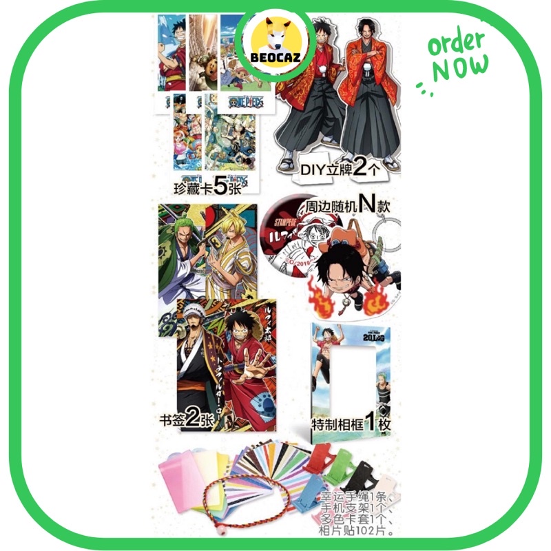 [Gift Bag] Túi may mắn quà tặng các bộ anime manga dễ thương nhiều phụ kiện ship hoả tốc