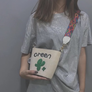 Túi cói “Green”