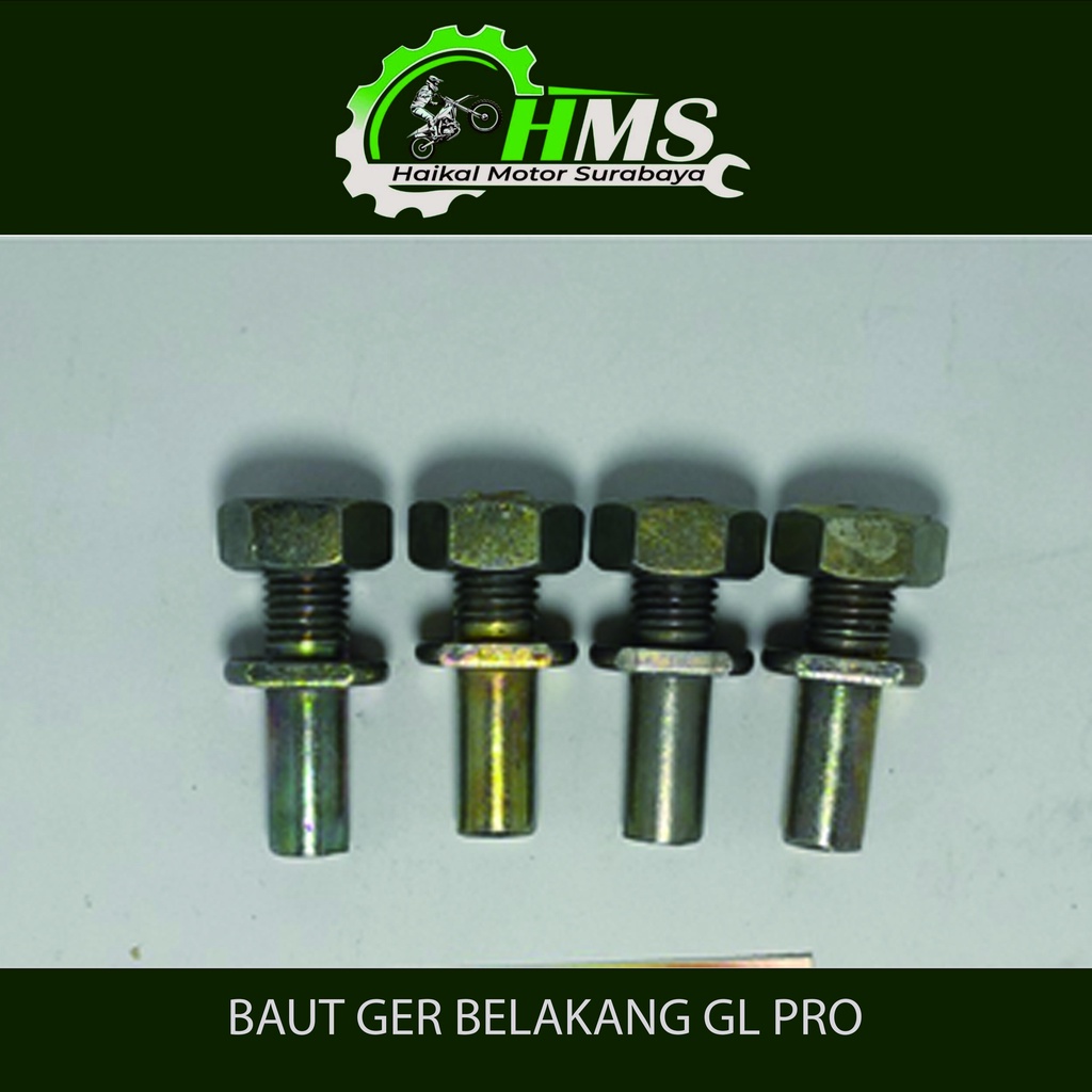 Bộ 4 Bu Lông Phía Sau Dành Cho Xe HONDA GL MAX / NEOTECH / MEGA PRO / TIGER