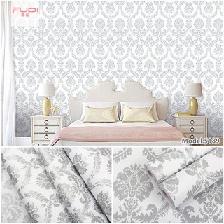 Giấy Dán Tường Sẵn Keo Họa Tiết Hoa Văn 5189 (kt: dài 10m x rông 45cm)