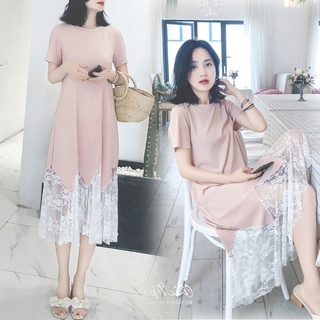 Đầm bầu thanh lịch thời trang Hàn Quốc