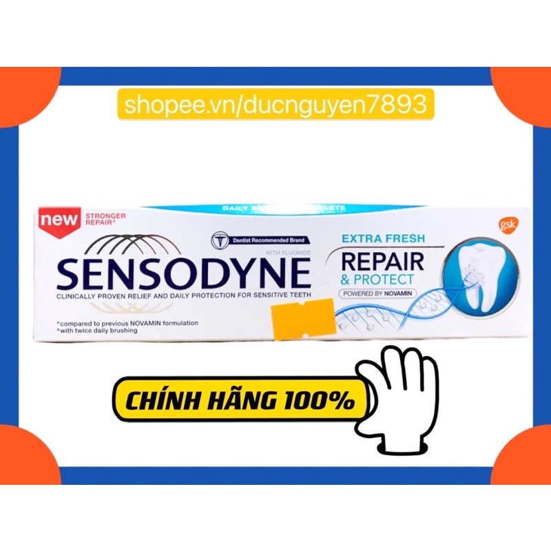 KEM ĐÁNH RĂNG SENSODYNE NGỪA Ê BUỐT tuýp 100g