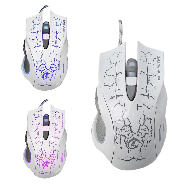 Chuột Quang Gaming btsg 5500Dpi, 6 NúT BấM, LED NềN