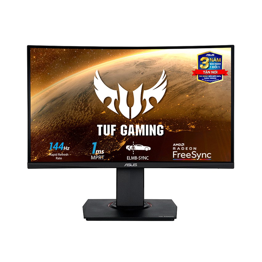 Màn hình Asus VG24VQ (23.8inch/FHD/IPS/144Hz/1ms/350nits/HDMI+DP+Audio) | WebRaoVat - webraovat.net.vn