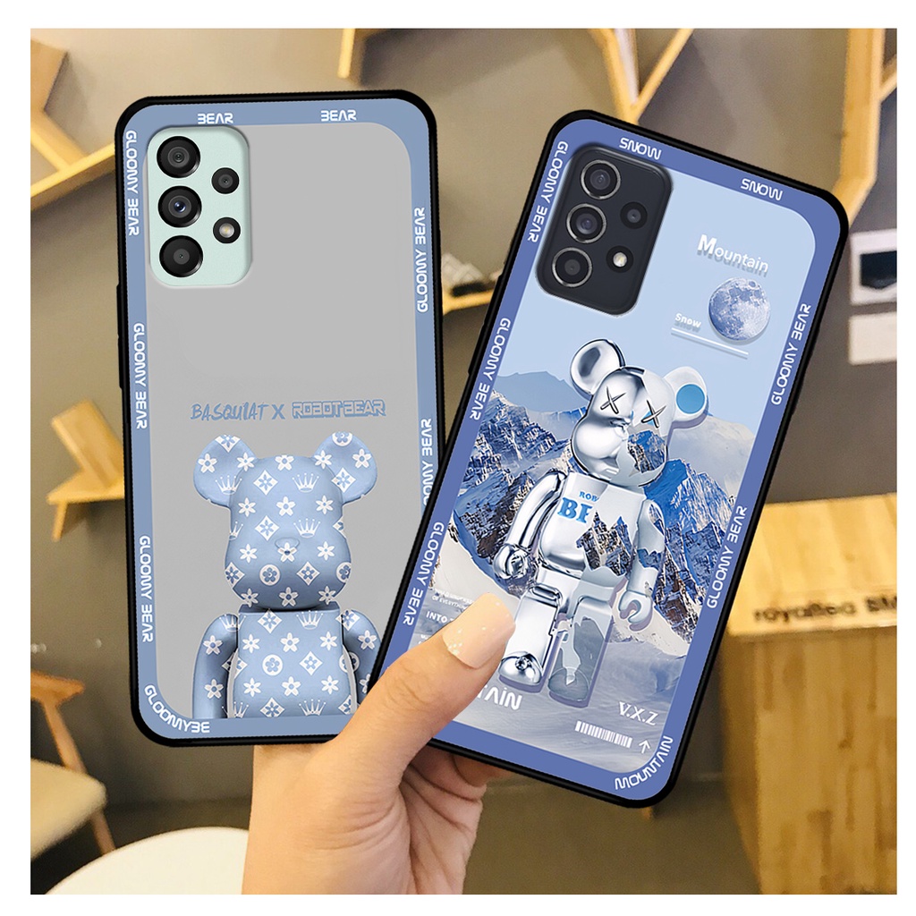 Ốp Samsung A13 - A23 - A32 - A33 in hình bearbrick, moutain nasa cá tính.ốp lưng chống sốc, bền đẹp