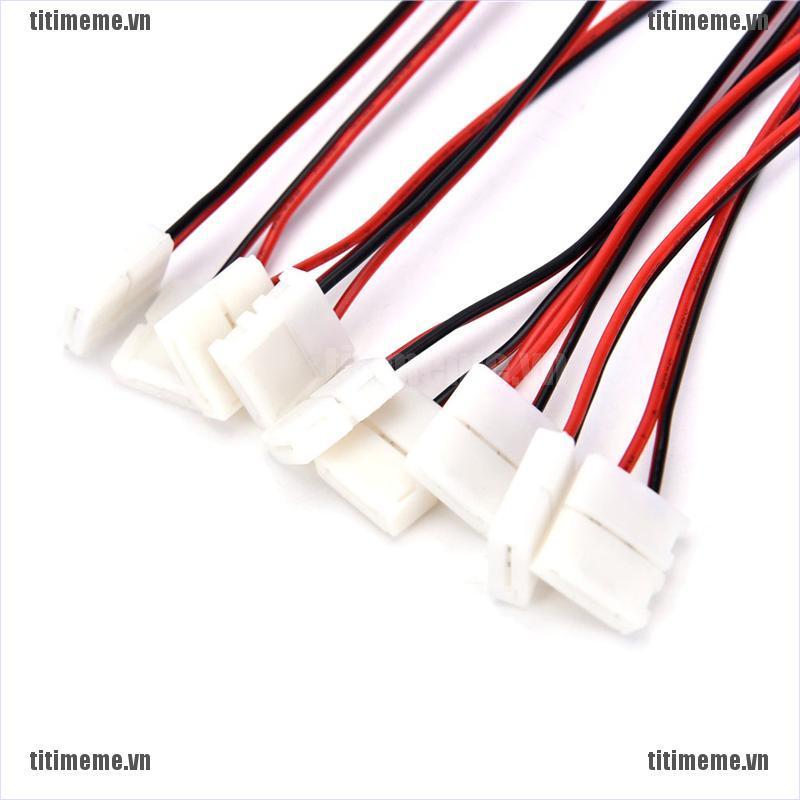 Bộ 10 Đầu Nối Dây Đèn Led 2 Pin 3528 / 5050 | BigBuy360 - bigbuy360.vn
