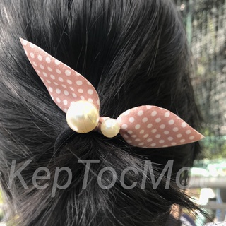 Cột tóc tai thỏ đính ngọc (kt22)