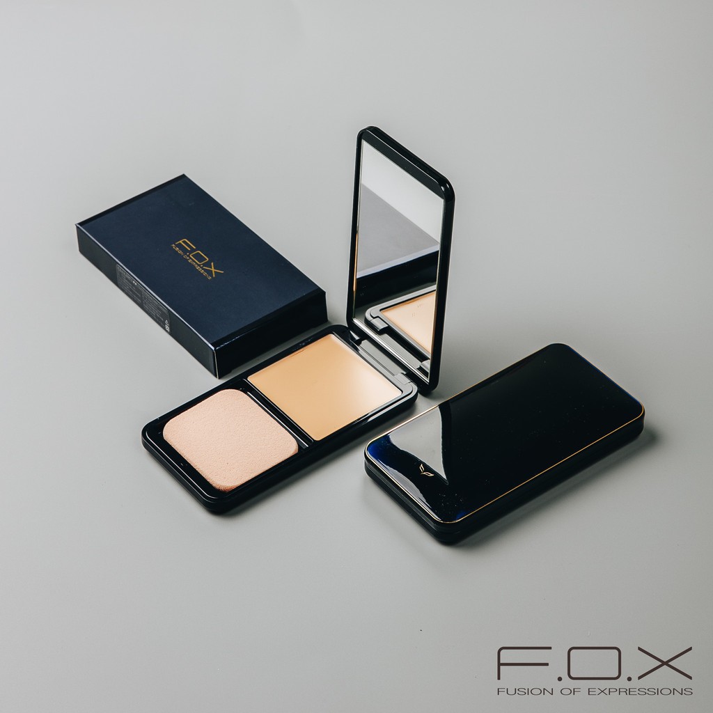 Kem Nền Dạng Nén F.O.X Pro-Moisture Cream Compact SPF 27++ 12g .#02 Snow White