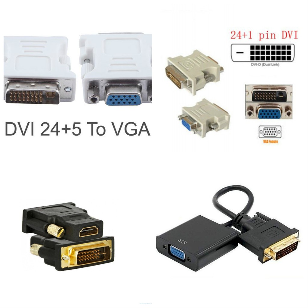 [FREESHIP-150K] ĐẦU CHUYỂN DVI RA HDMI, VGA