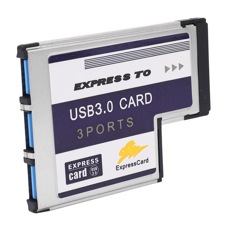 Card Mở Rộng 3 Cổng USB 3.0 54mm PCMCIA Express Cho Laptop Mới